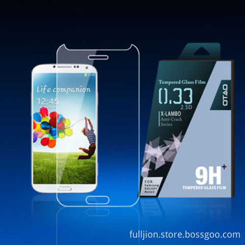 Newest nuglas tempered-glass screen protector for Samsung s5